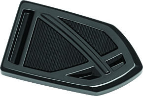 Kuryakyn Kuryakyn Phantom Brake Pedal Pad FL Touring Models Black - 5749