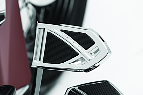 Kuryakyn Kuryakyn Phantom Brake Pedal Pad For 18-Up FL Softails Chrome - 5754