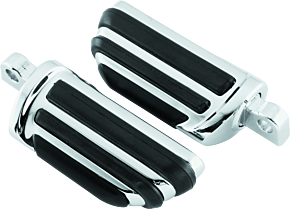 Kuryakyn Kuryakyn Pilot Pegs With Male Mount Adapter Chrome - 4425