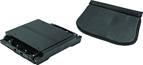 Kuryakyn Kuryakyn Quick Adjust Tour-Pak Relocator 14-Up Touring Black - 8789