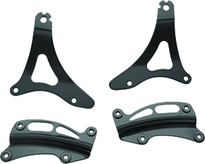Kuryakyn Kuryakyn Quick Release Attachment Point Kit 14-Up Touring Models Black - 7089