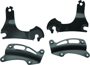 Kuryakyn Kuryakyn Quick Release Mount For Multi-Purpose Backrest 14-Up Touring Models Black - 7088