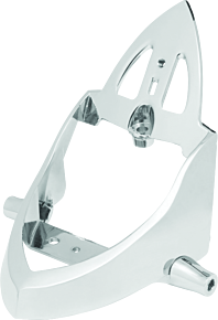 Kuryakyn Kuryakyn Rear Turn Signal & License Plate Mount Indian Chrome - 3128