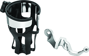 Kuryakyn Kuryakyn Reflex Drink Holder 18 and Up GL1800 Passenger Mount Chrome - 6492