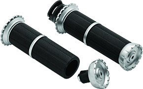 Kuryakyn Kuryakyn Riot Grips Scout Silver - 3588