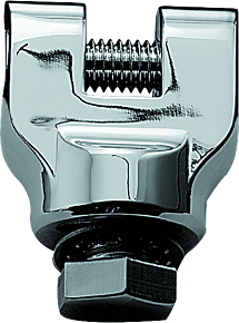 Kuryakyn Kuryakyn Short Magnum Peg Mount With 1/2in-13 Mount Bolts Chrome (Pair) - 8061