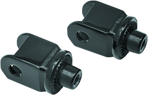 Kuryakyn Kuryakyn Splined Adapter Honda Gloss Black - 8863