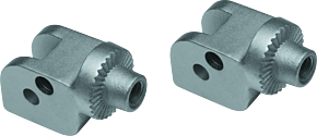 Kuryakyn Kuryakyn Splined Peg Adapter Ducati Silver - 8903