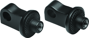 Kuryakyn Kuryakyn Splined Peg Adapter HD XL Sportster Black - 8896