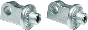 Kuryakyn Kuryakyn Splined Peg Adapter HD XL Sportster Silver - 8897