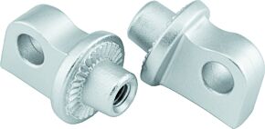 Kuryakyn Kuryakyn Splined Peg Adapter Silver - 8899