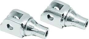 Kuryakyn Kuryakyn Taper Driver Peg Adaptor Chrome - 8947
