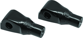 Kuryakyn Kuryakyn Taper Passenger Peg Adapter Black - 8926