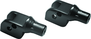 Kuryakyn Kuryakyn Tapered Adapter Ducati Black - 8871