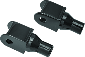 Kuryakyn Kuryakyn Tapered Peg Adapter Honda Gloss Black - 8864