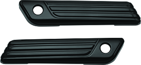 Kuryakyn Kuryakyn Tri-Line Saddlebag Hinge Covers Gloss Black - 6987