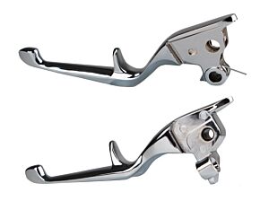 Kuryakyn Kuryakyn Trigger Levers 21-23 and select 24-25 Touring Chrome - 10184-1