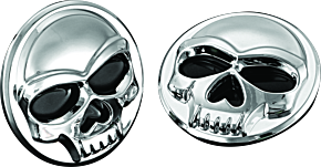 Kuryakyn Kuryakyn Universal Zombie Medallions 2in Diameter Chrome - 1491