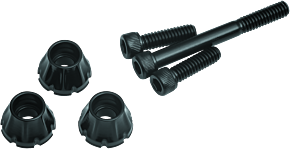Kuryakyn Kuryakyn Windshield Screws FLH Black - 5720