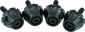 Kuryakyn Kuryakyn Windshield Screws FLTR Black - 5722