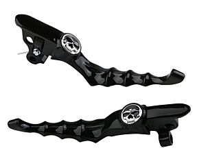 Kuryakyn Kuryakyn Zombie Levers 21-23 and select 24-25 Touring Gloss Black - 10186-2
