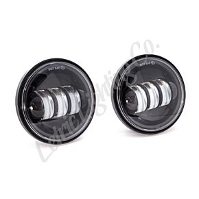 Letric Lighting Letric Lighting 4.5in Led Passing Lamps Blk - LLC-ILPL-B