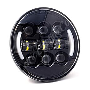 Letric Lighting Letric Lighting 5.75in Intgrd W/Swtchbk T/S Blk - LLC-DHL-5TS