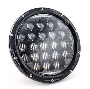 Letric Lighting Letric Lighting 7in Led Aggressive Headlght Blk - LLC-ILHC-7A