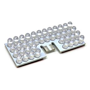 Letric Lighting Letric Lighting 81-13 FL Models Ultra-bright LED Fender Tip LED Insert - Amber - LLC-FTL-A