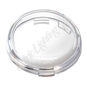 Letric Lighting Letric Lighting Clear Bullet Turn Signal Lenses 2in - LLC-2C