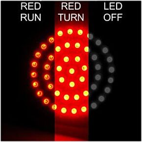 Letric Lighting Letric Lighting Dlux Bllt Styl Swtchbcks Red - LLC-D7SRR