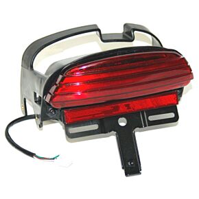 Letric Lighting Letric Lighting Dyna Rpl Led Taillight Red - LLC-DTL-RS