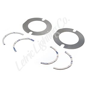 Letric Lighting Letric Lighting Flat Lens Turn Signal Inserts - LLC-FLI-02