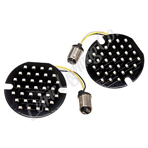 Letric Lighting Letric Lighting Flat Styl Insrt 1157 Frnt Amb - LLC-FL7A