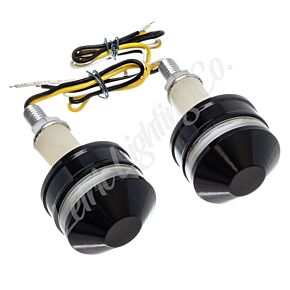 Letric Lighting Letric Lighting Grip Ind Lghts Blk Cap Wht/Amb - LLC-BBE-TS