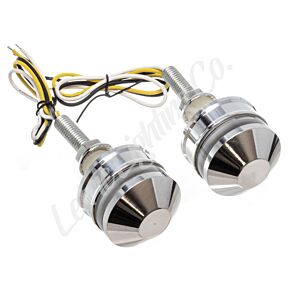 Letric Lighting Letric Lighting Grip Ind Lghts Pol Cap Wht/Amb - LLC-PBE-TS