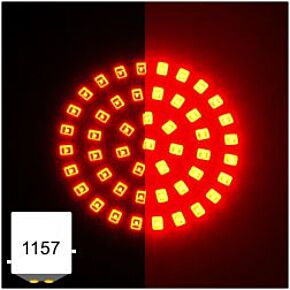 Letric Lighting Letric Lighting Prem Bullet Sty Insrt 1157 Red - LLC-P7R