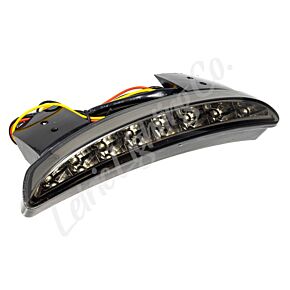 Letric Lighting Letric Lighting Roadster Sportster Replacement LED Taillight - Smoke Lens - LLC-XLT-S