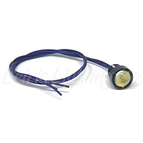 Letric Lighting Letric Lighting Royal Flsh Led 9/16 Blk/Rd/Amb - LLC-RFBS-RA