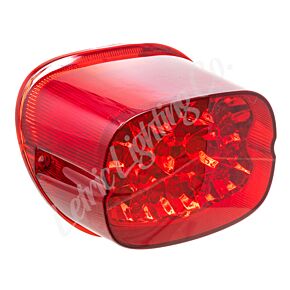 Letric Lighting Letric Lighting Squareback Led Taillight Red - LLC-SQTL-RA