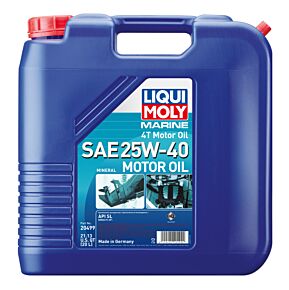 Liqui Moly LIQUI MOLY 20L Marine 4T Motor Oil SAE 25W40 - 20499