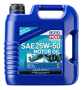 Liqui Moly LIQUI MOLY 4L Marine 4T Motor Oil SAE 25W50 - 22510