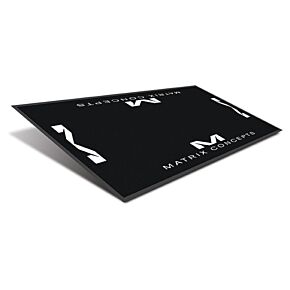 Matrix Concepts Matrix Concepts M20 Carpeted 2 Foot X 4 Foot Mat - Black/White - M20-200