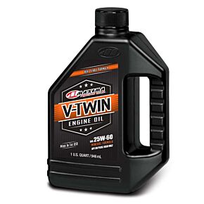 Maxima Maxima V-Twin 25W60 Mineral Engine Oil - 1L - 30-15901