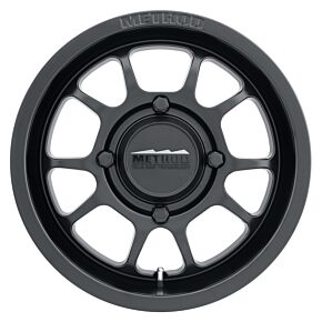 Method Wheels Method Wheels Method MR409 Bead Grip 15x8 / 4+4/0mm Offset / 4x156 / 132mm CB Matte Black Wheel - MR40958046544