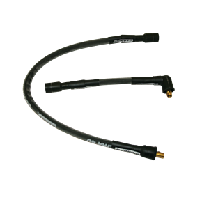 MOROSO Moroso 86-03 Harley-Davidson XL (Except XL 1200S) Sleeved Ultra 40 Wire Set - Black - 28314