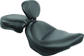 Mustang Motorcycle Mustang Motorcycle 2-Piece Seat with Driver Backrest - 79381