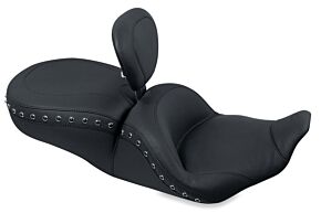 Mustang Motorcycle Mustang Motorcycle Black Pearl Studs with Driver Backrest - 79673