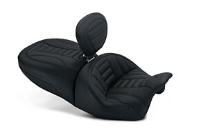 Mustang Motorcycle Mustang Motorcycle Forward Seat w/Driver Backrest - 79593