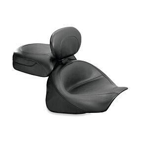 Mustang Motorcycle Mustang Motorcycle MMP 2 Piece Seat with Driver Backrest Original - 79351